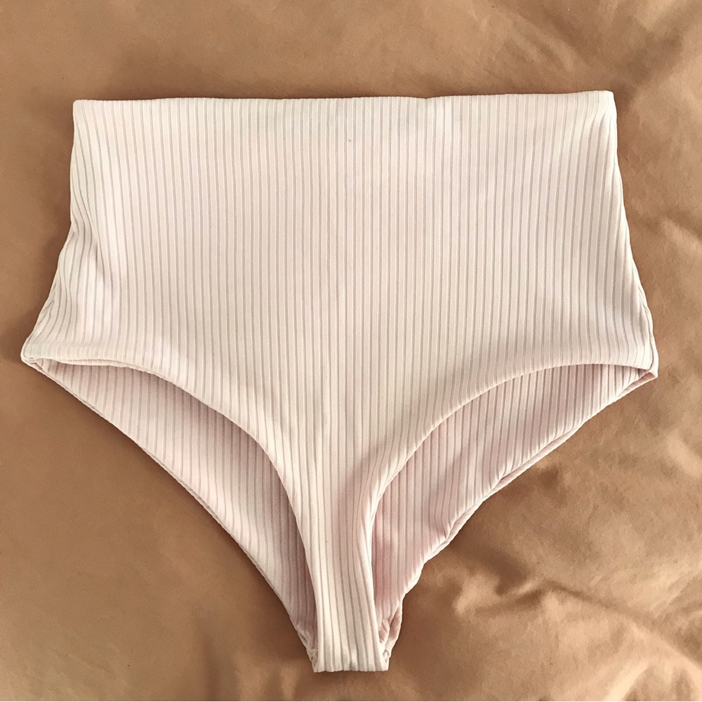 Mara Hoffman Lydia Bikini Bottom - Pastel Pink